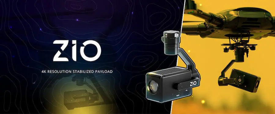ZIO 4K Stabilized Camera Payload