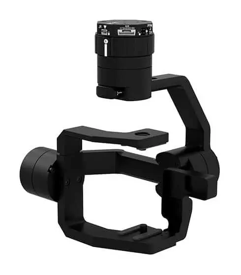 pixy ws drone gimbal for Wiris Security camera