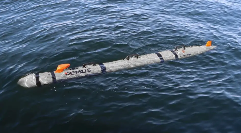 Hydroid REMUS 300 Unmanned Underwater Vehicle