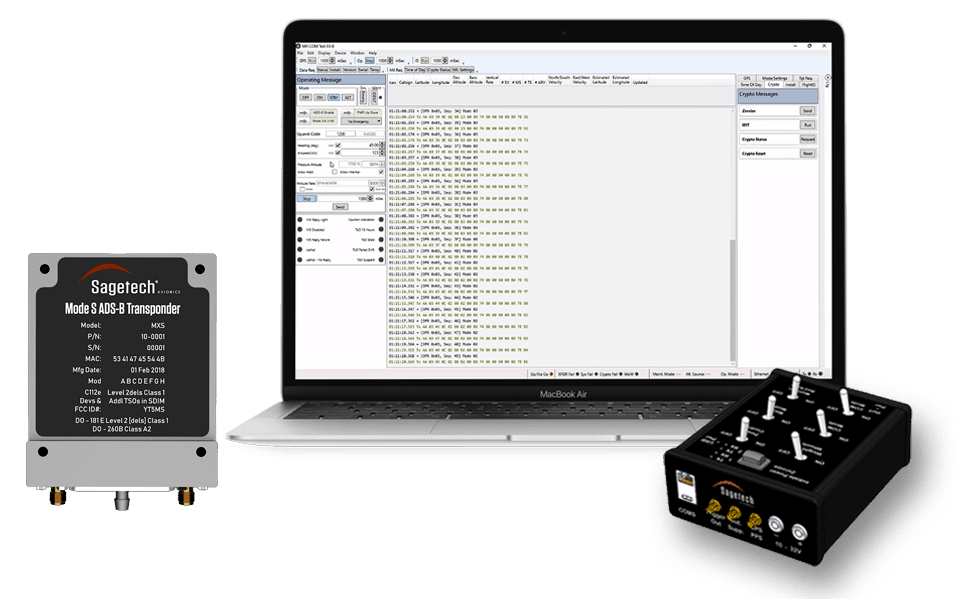 MXS mode s UAV transponder