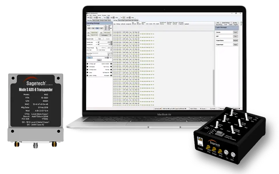 MXS mode s UAV transponder