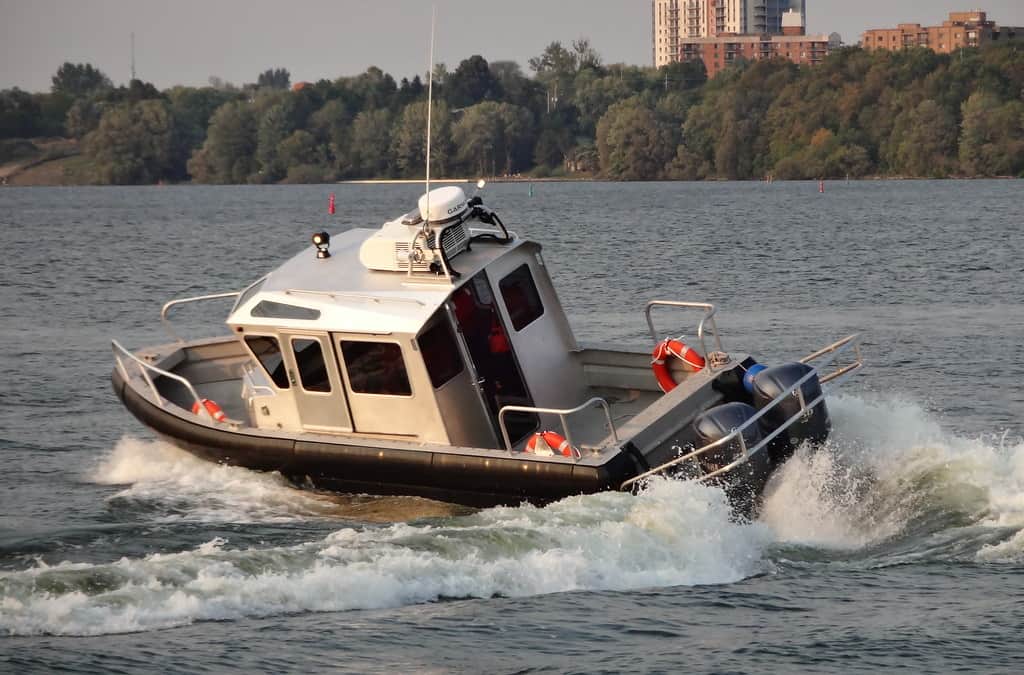 MetalCraft 7m Interceptor Boat