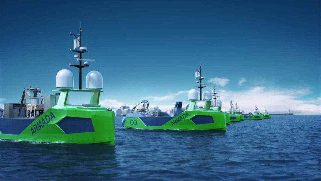 Ocean Infinity Armada USVs