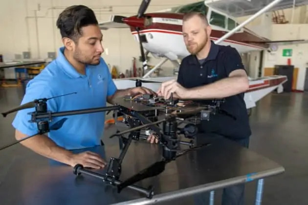 Robotic Skies drone repair and servicing