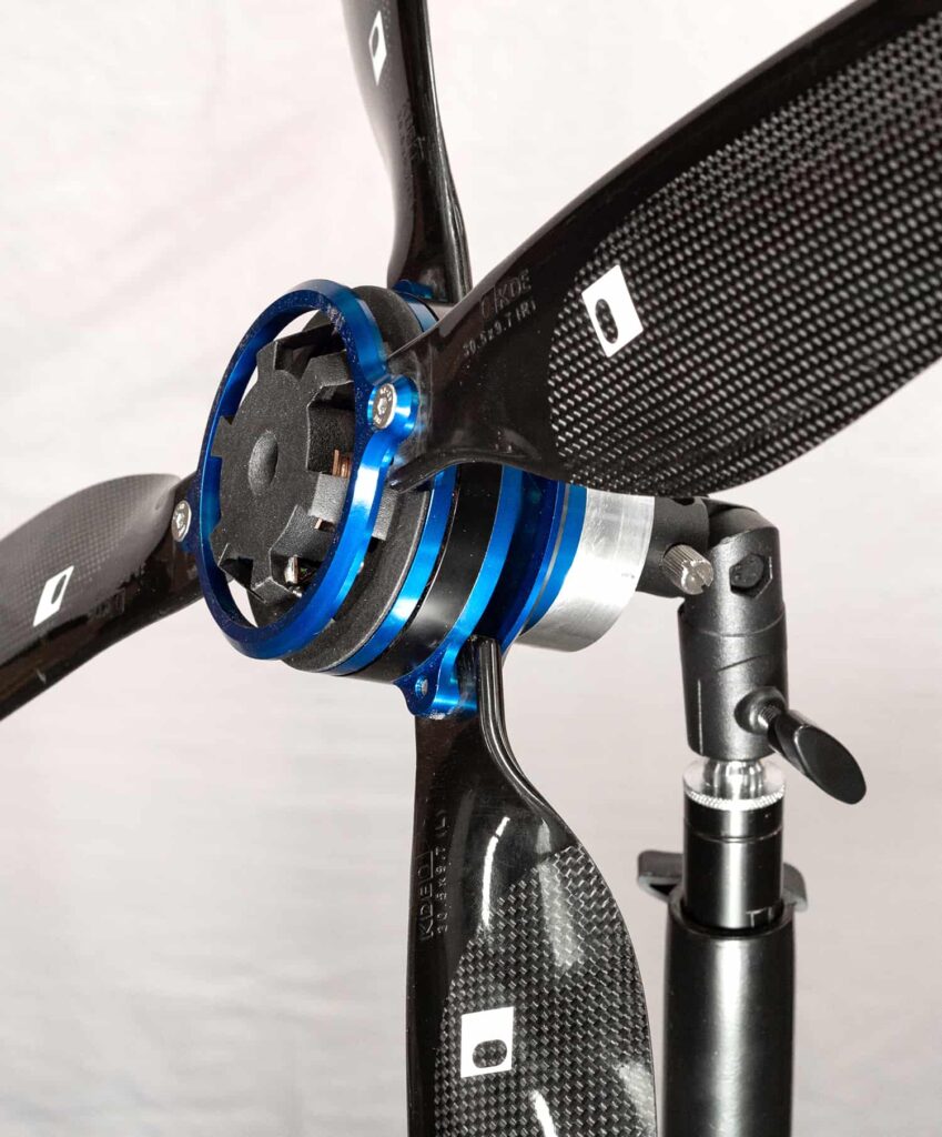 nitro powered drone