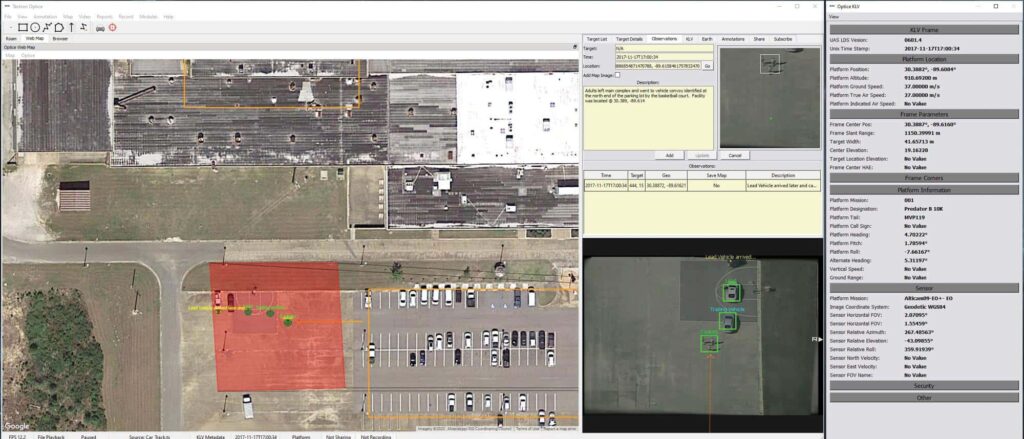 Optice – Geospatial analysis software