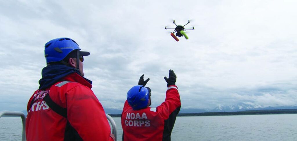 NOAA using UAV