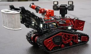 Shark Robotics Colossus firefighting robot