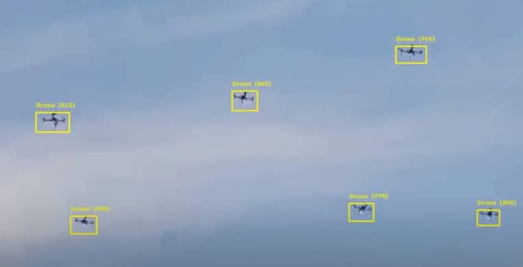 Vision4ce drone tracking