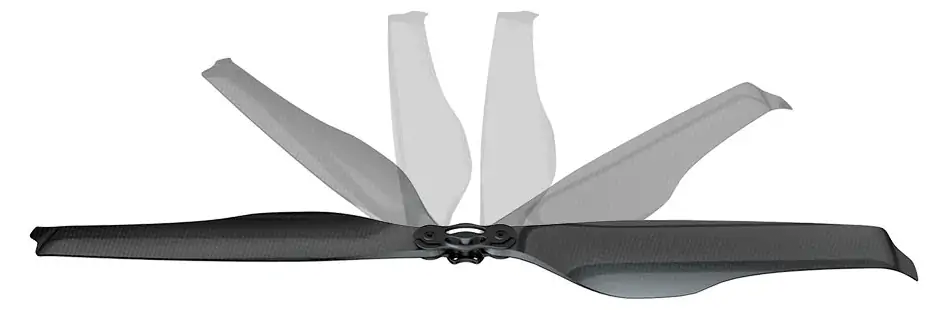 folding carbon drone propeller