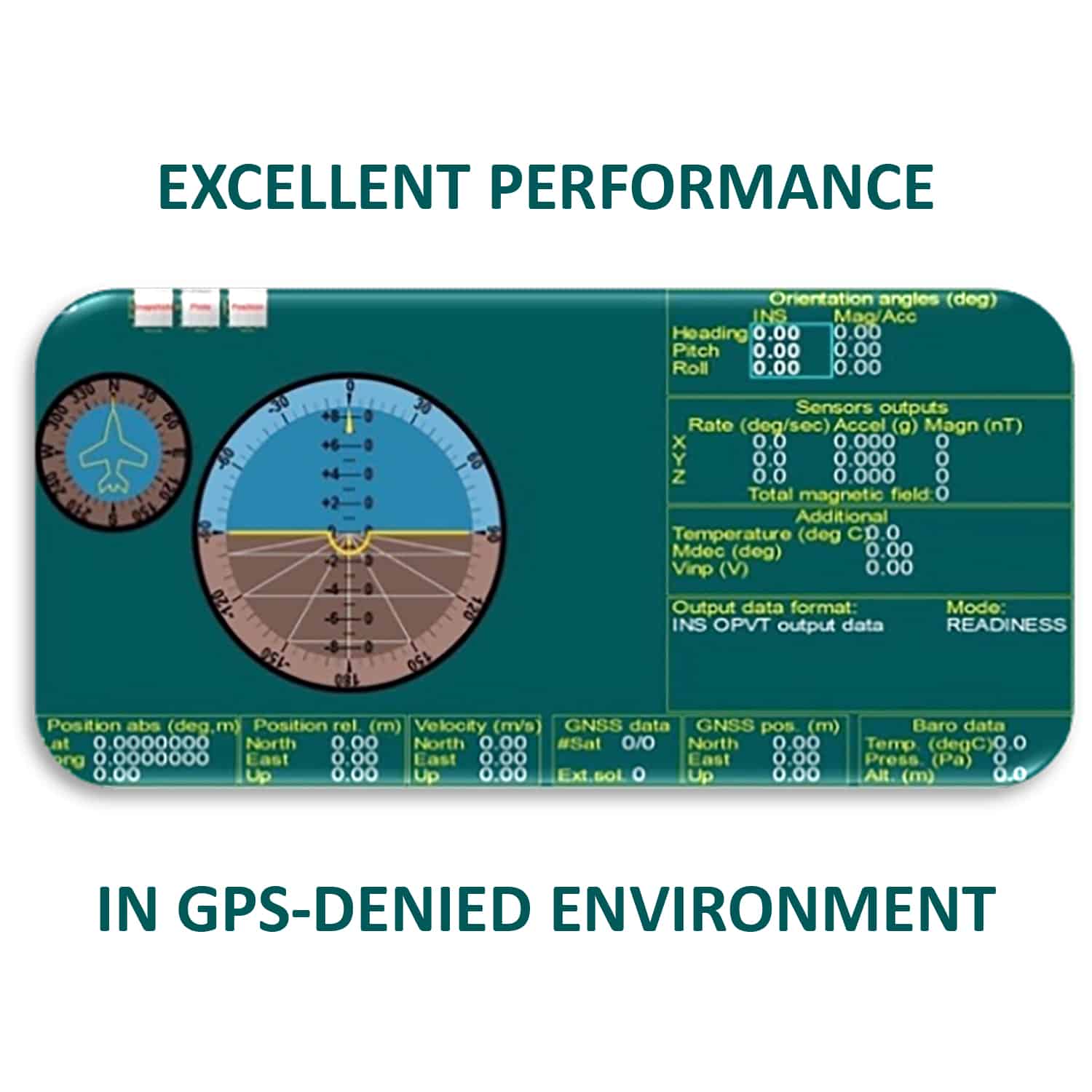 INSP GNSSaided Inertial Navigation System Professional tactical