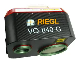 Riegl VQ-840-G for Topographic and Bathymetric LiDAR Scanning