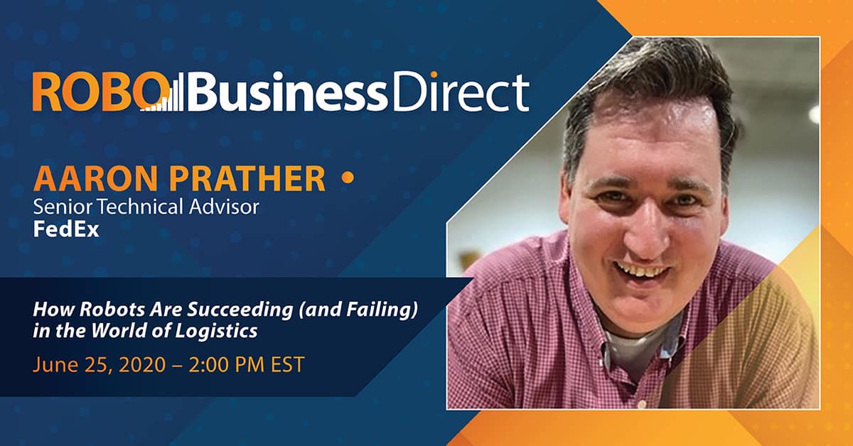 RoboBusinessDirect June Robots in Logistics Webinar