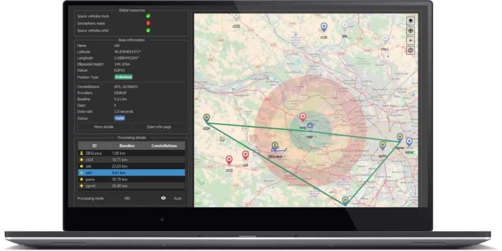 SBG Systems Qinertia post-processing software