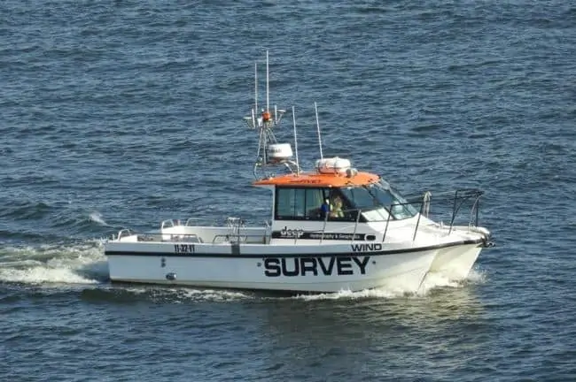 Sea Machines SM300 autonomy system on survey vessel