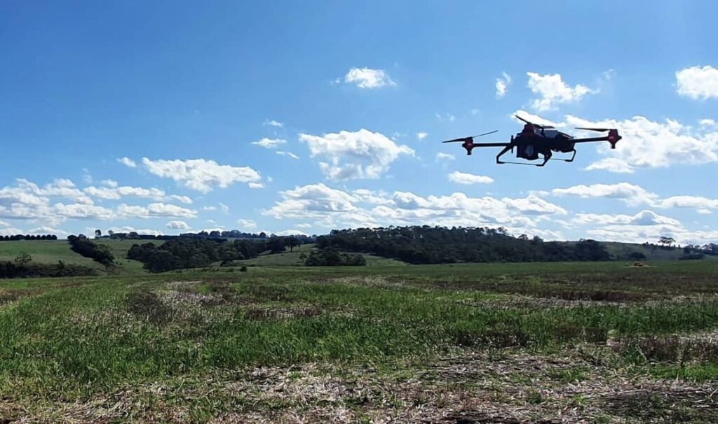 XAG drone reseeding in Australia