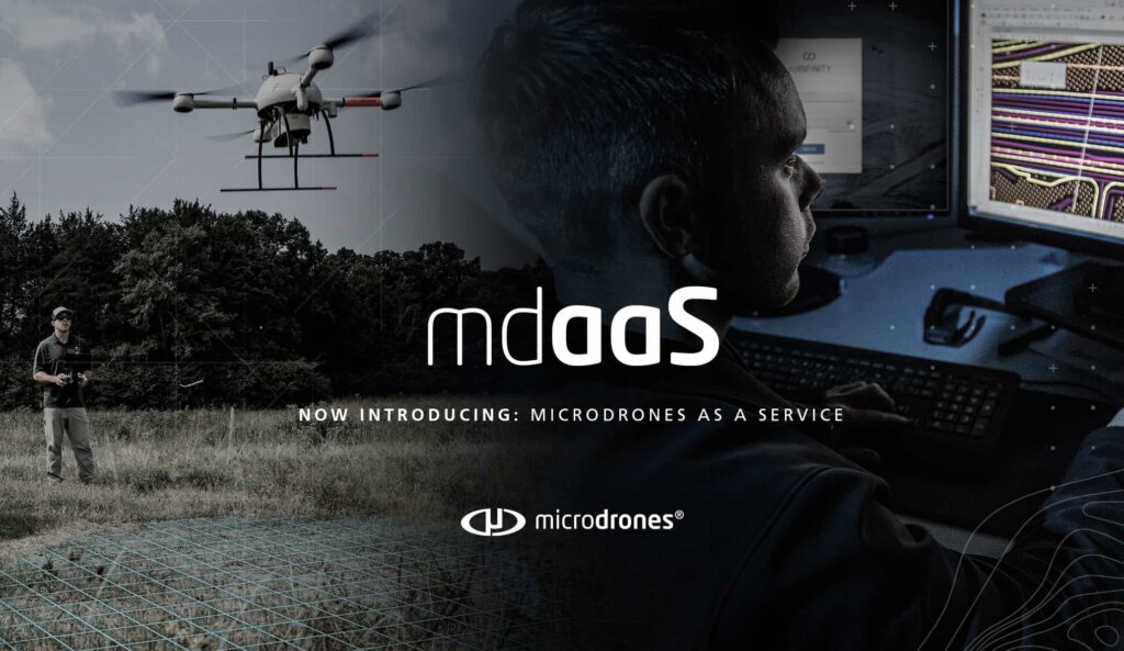 Microdrones as a Service (mdaaS)