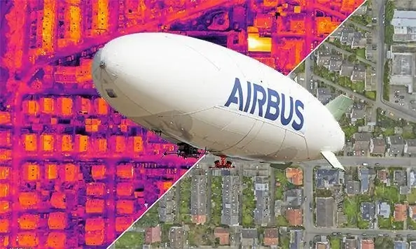 Airbus ALTAIR unmanned airship with Phase One cameras