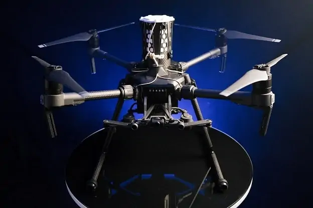 DJI M210 with Drone Rescue Systems parachute system