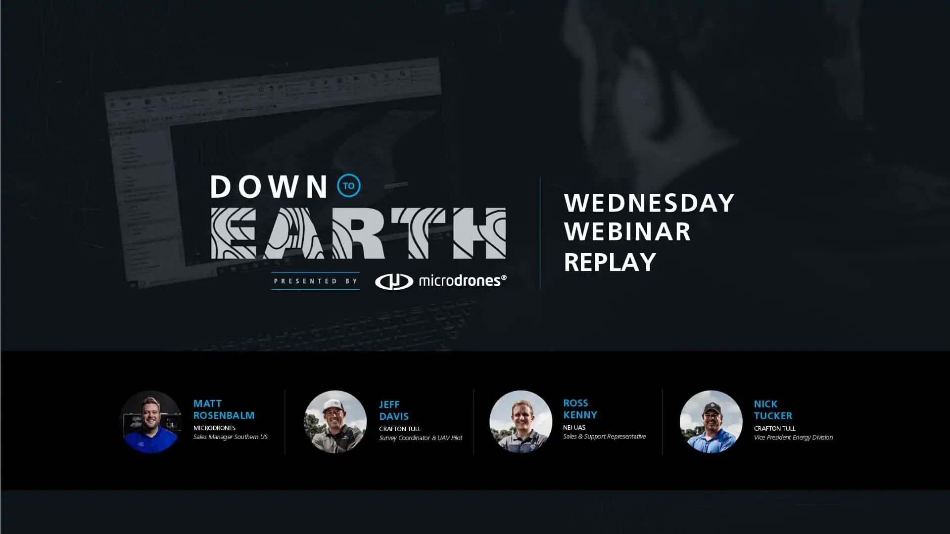 Down to Earth Webinar Replay