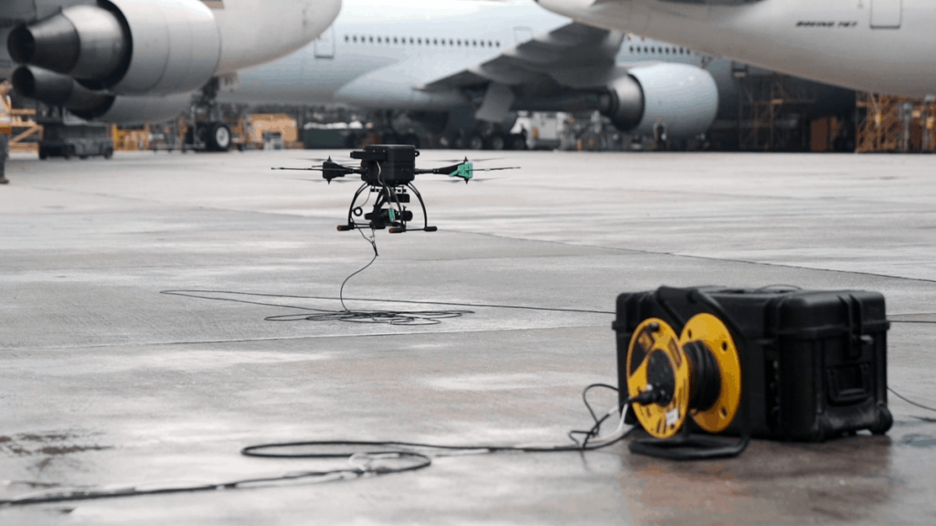 ST Engineering DroScan drone aircraft inspection