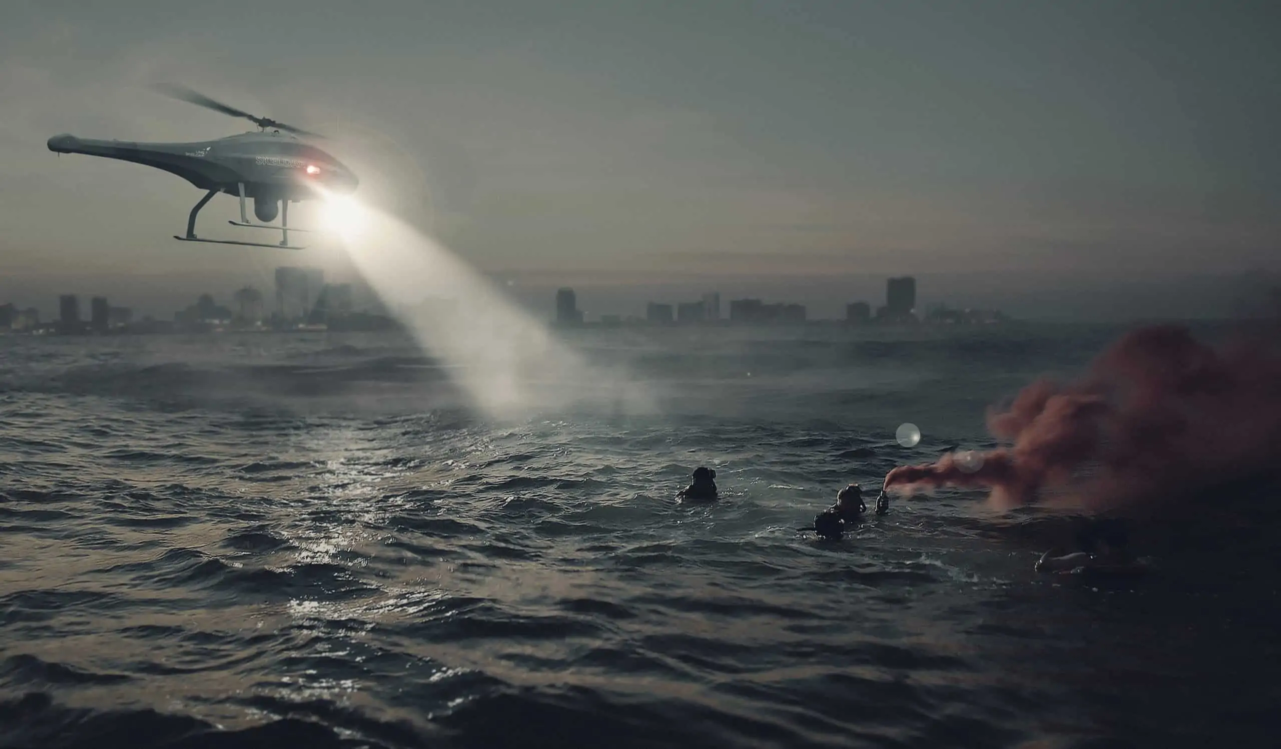Search and Rescue Drone by UMS Skeldar Search and Rescue Drone by UMS Skeldar