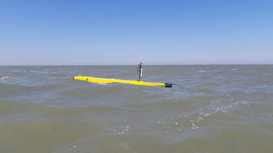 AutoNaut USV in North Sea