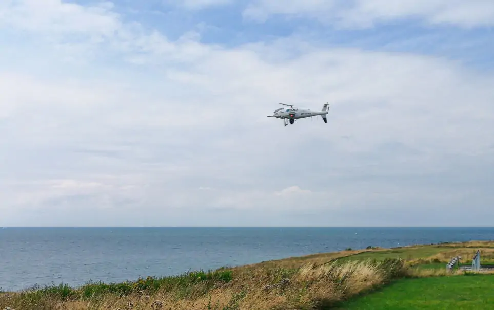 CAMCOPTER S-100 UAS sulphur emissions monitoring