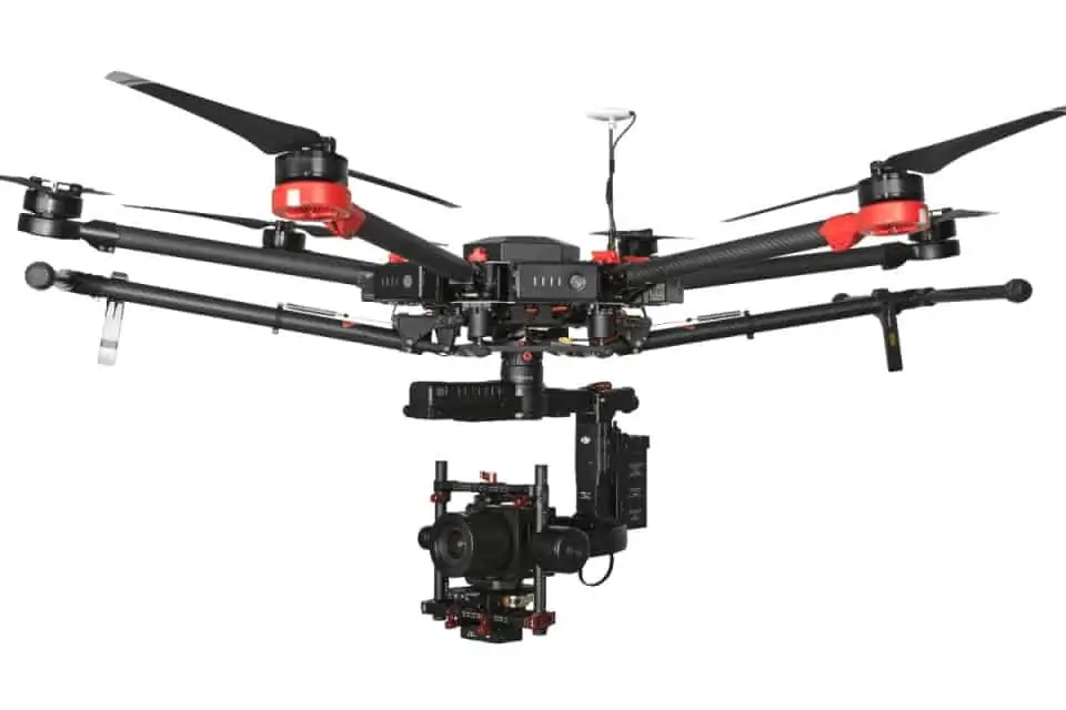 DJI M600 Pro drone with Phase One camera