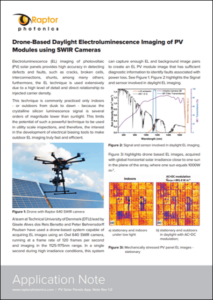 Raptor Photonics PV Solar Cell Inspection App Note