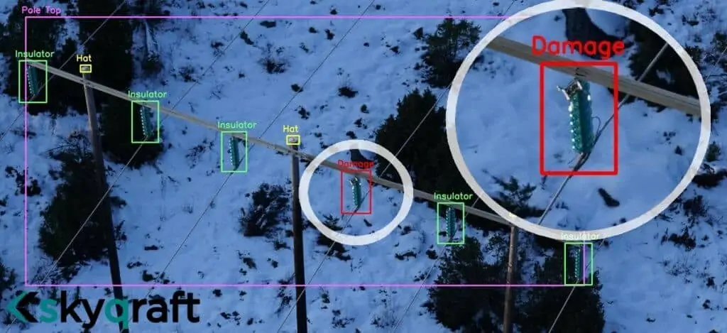 Skyqraft BVLOS UAV powerline inspection