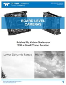 Teledyne Lumenera board-level cameras whitepaper