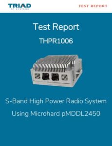 Triad High Power Radio test report