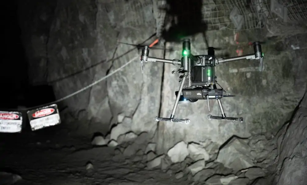 Velodyne LiDAR in drone mapping payload