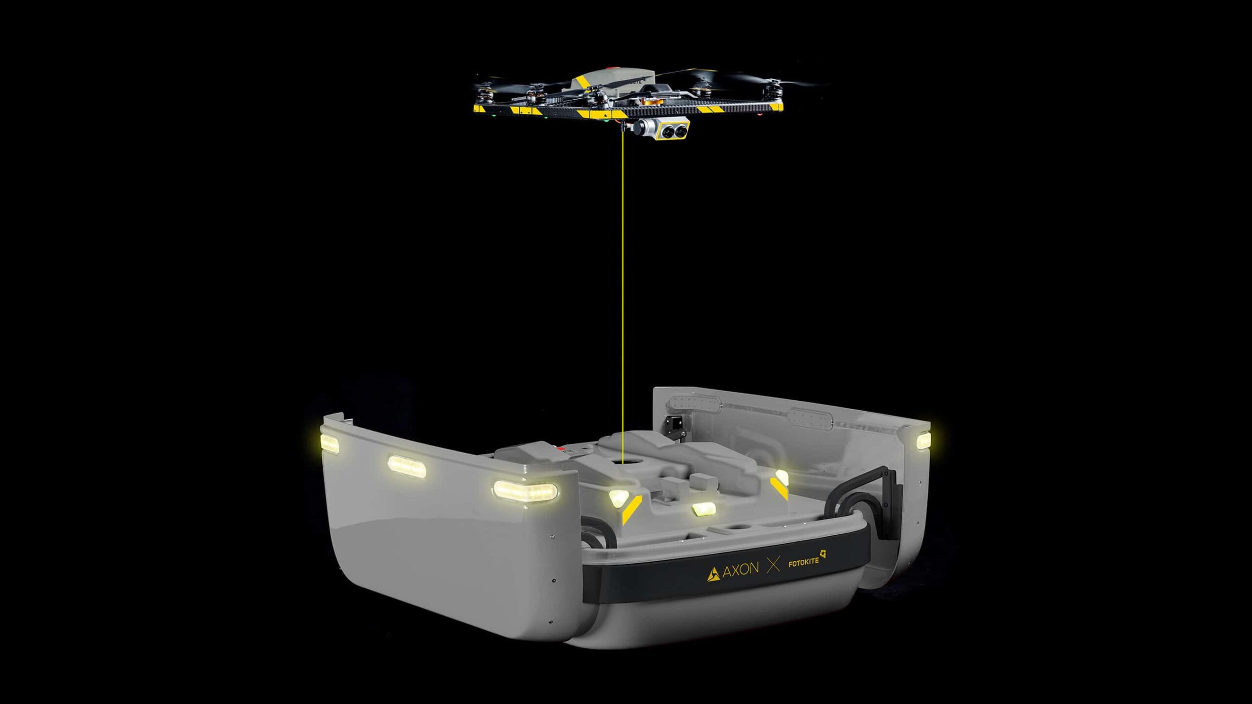 Autonomous Tethered Drone Solution Developed for Law Enforcement UST