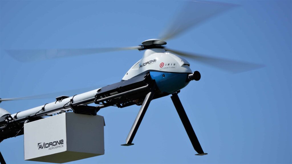 BVLOS delivery drone with Iris Automation Casia DAA