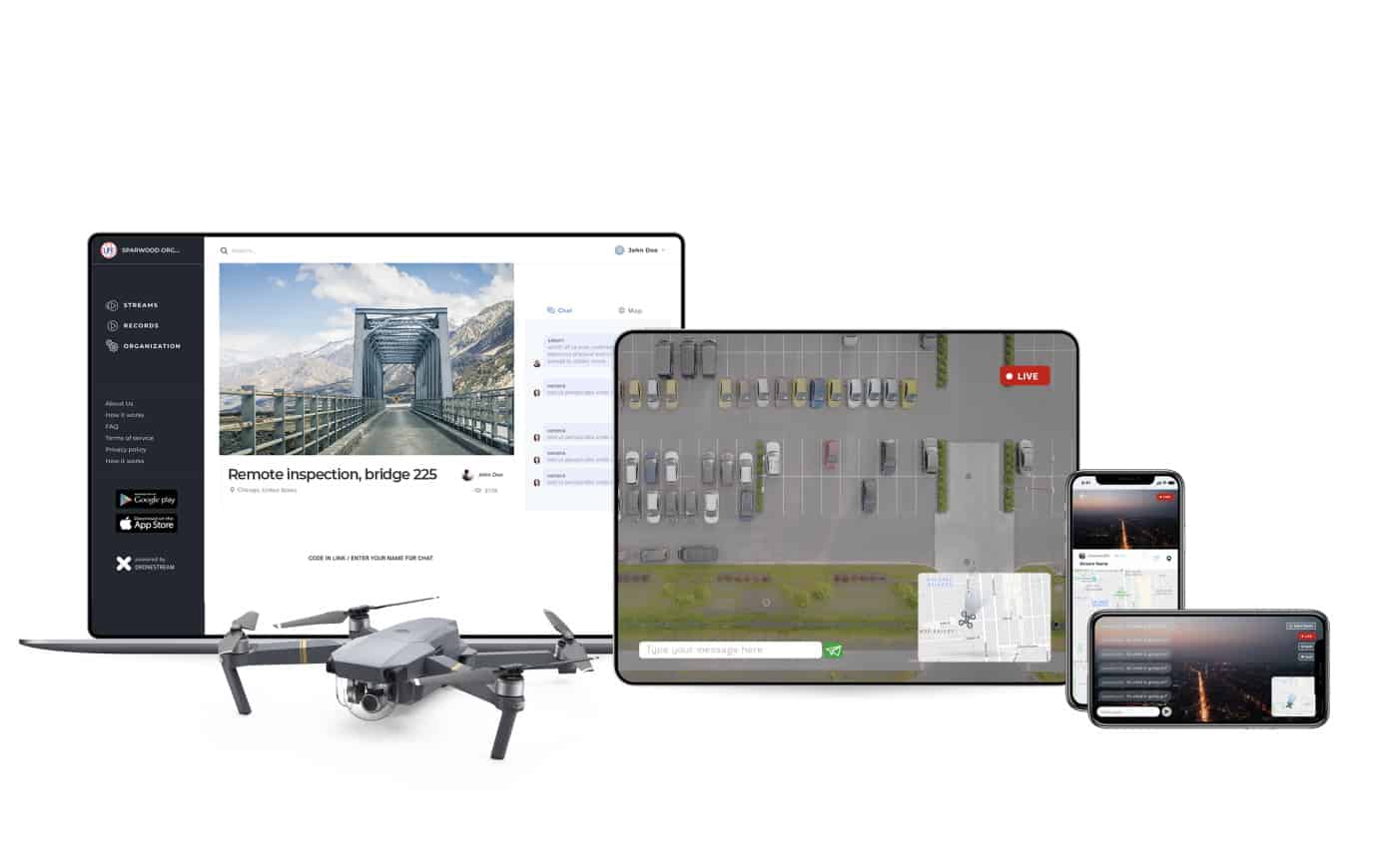 Enterprise Version of Drone Data Streaming Portal Released | UST