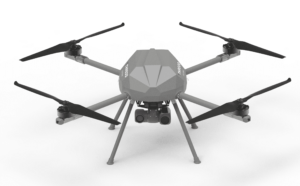 Heavy Lift Quadcopter by Threod Systems