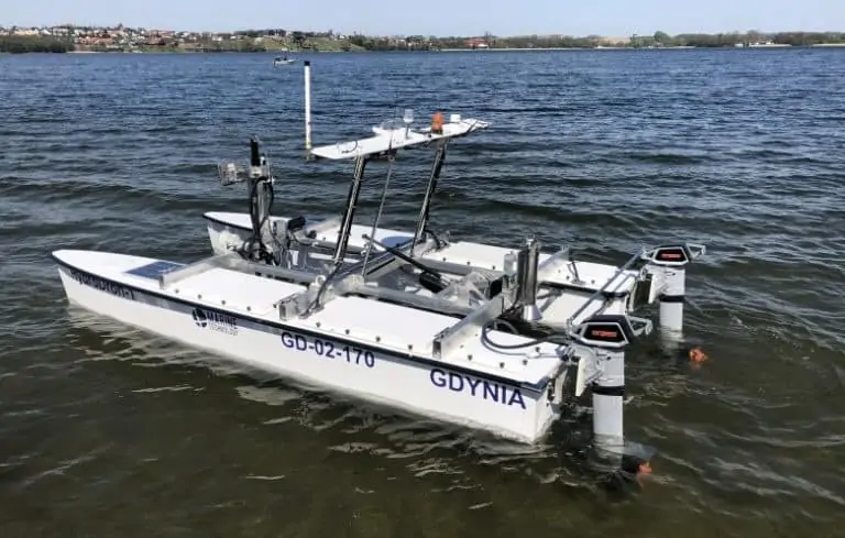 HydroDron USV with SBG Systems GNSS-INS