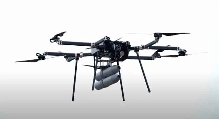 Skyfront Perimeter 8 drone with IMSAR radar payload