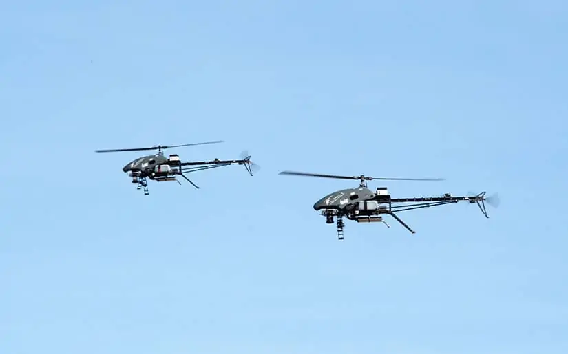 Alpha Unmanned Systems helicopter UAV in Multiflyer