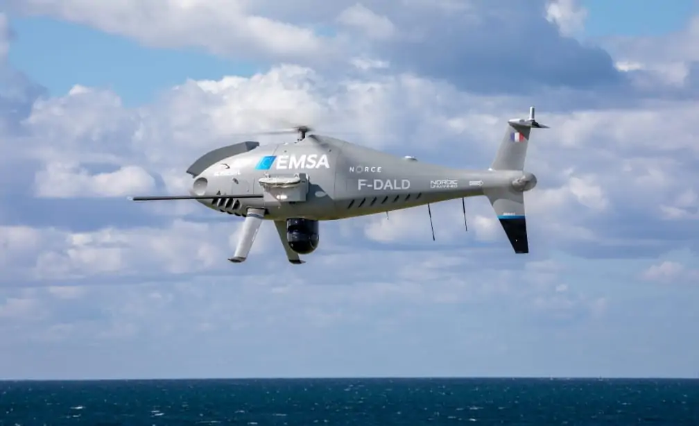 CAMCOPTER UAS monitoring ship emissions