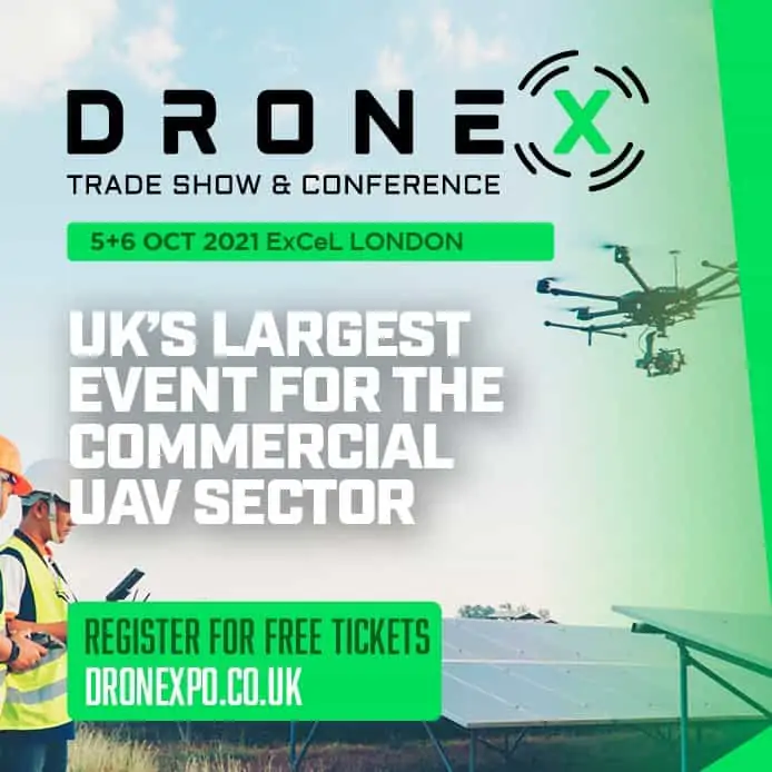 DroneX Tradeshow 2021 London