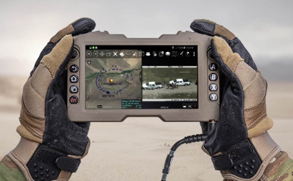 Persistent Systems Rugged Display and Controller for MANET radio