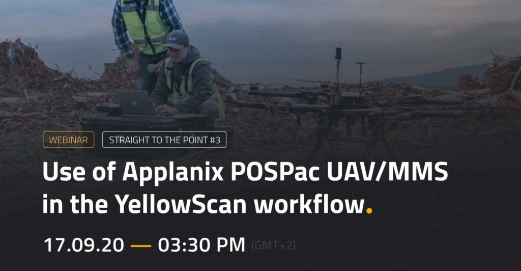 YellowScan LiDAR webinar