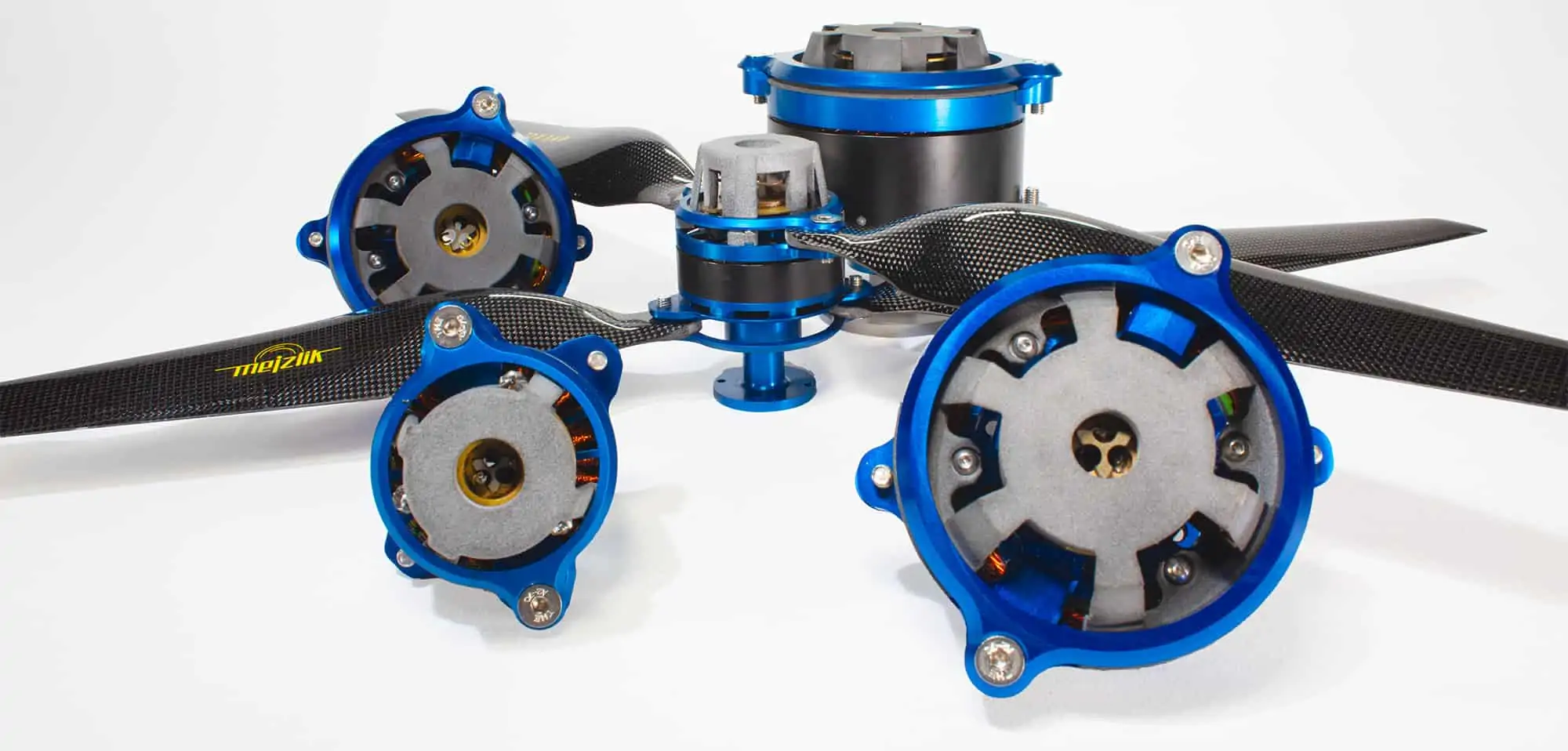 US-made counter-rotating drone motors