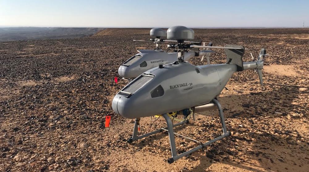 Unmanned VTOL helicopter