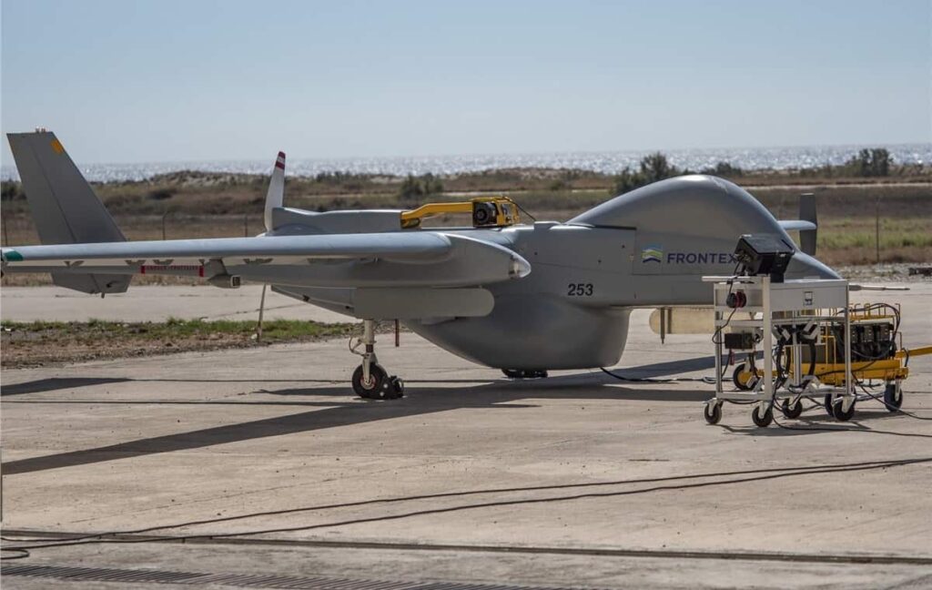 Heron maritime surveillance UAV