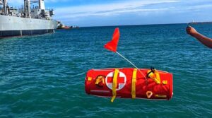 MOBE Rescue USV for ship-borne operations