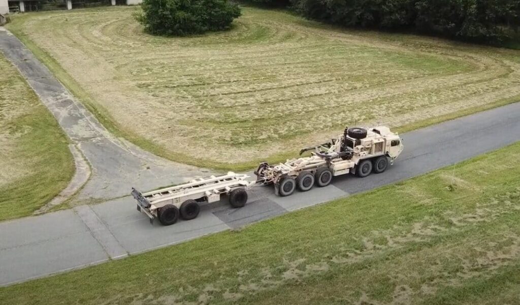 US Army autonomous trucks